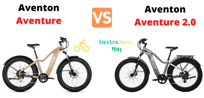 Aventon Aventure vs Aventure 2.0