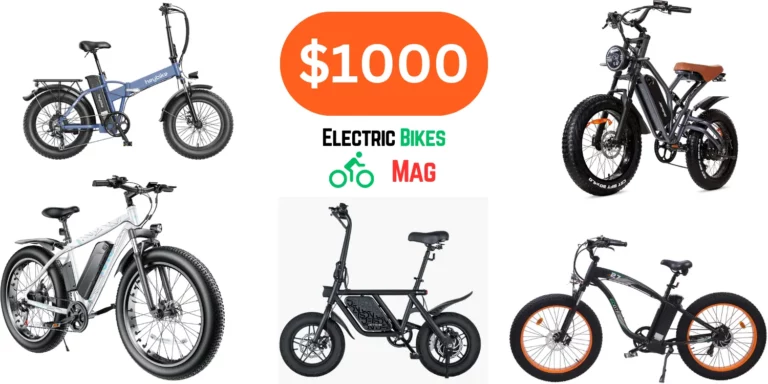 Best Fat Tire Electric Bikes Under $1000