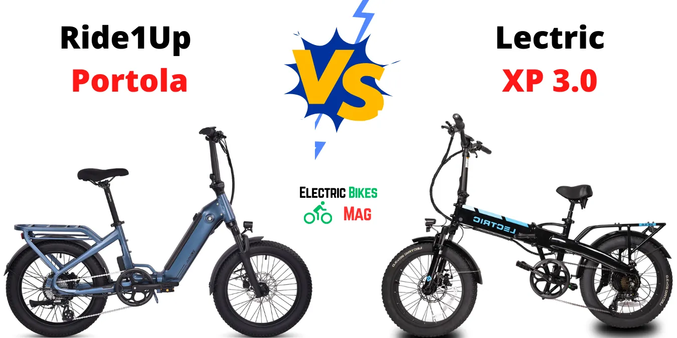Ride1Up Portola vs Lectric XP 3.0