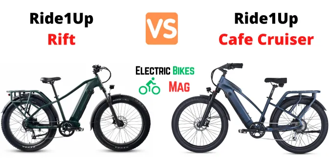 Ride1Up Rift vs Cafe Cruiser